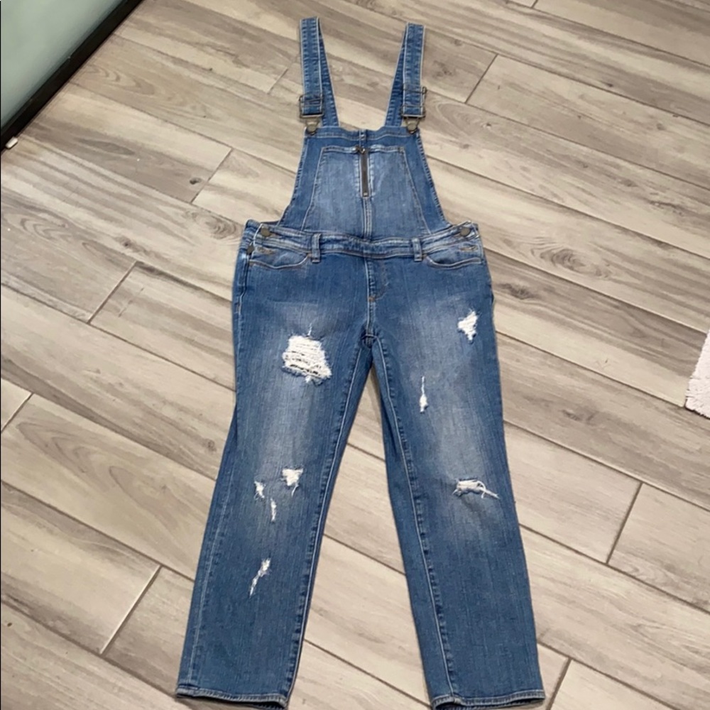 Paige Cropped Overalls